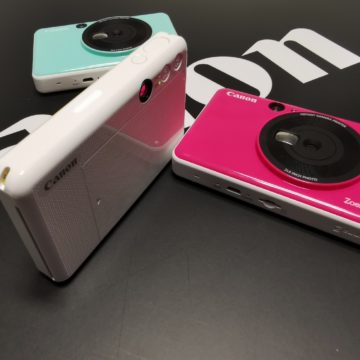 Le nuove instant camera di Canon Zoemini S e C aggiungono colore e versatilità anche per i selfie