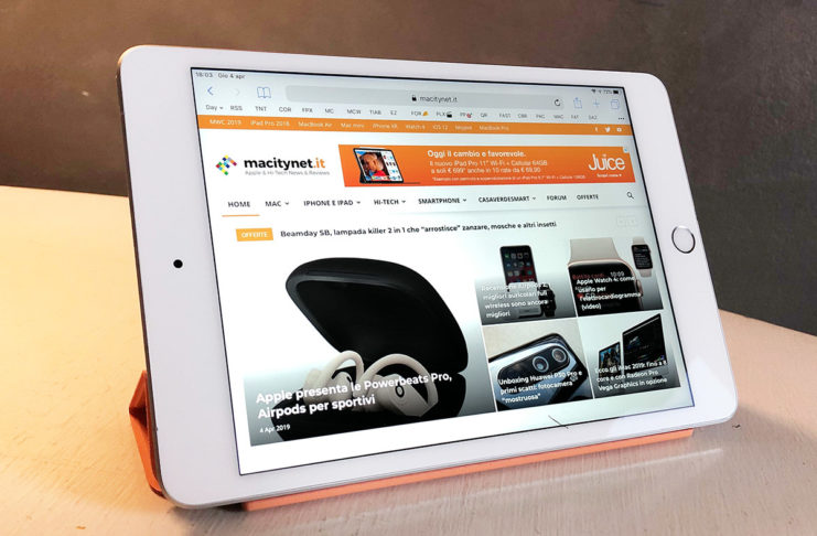 iPad mini 5, fotogalleria e prime impressioni del nuovo piccolo iPad agli steroidi