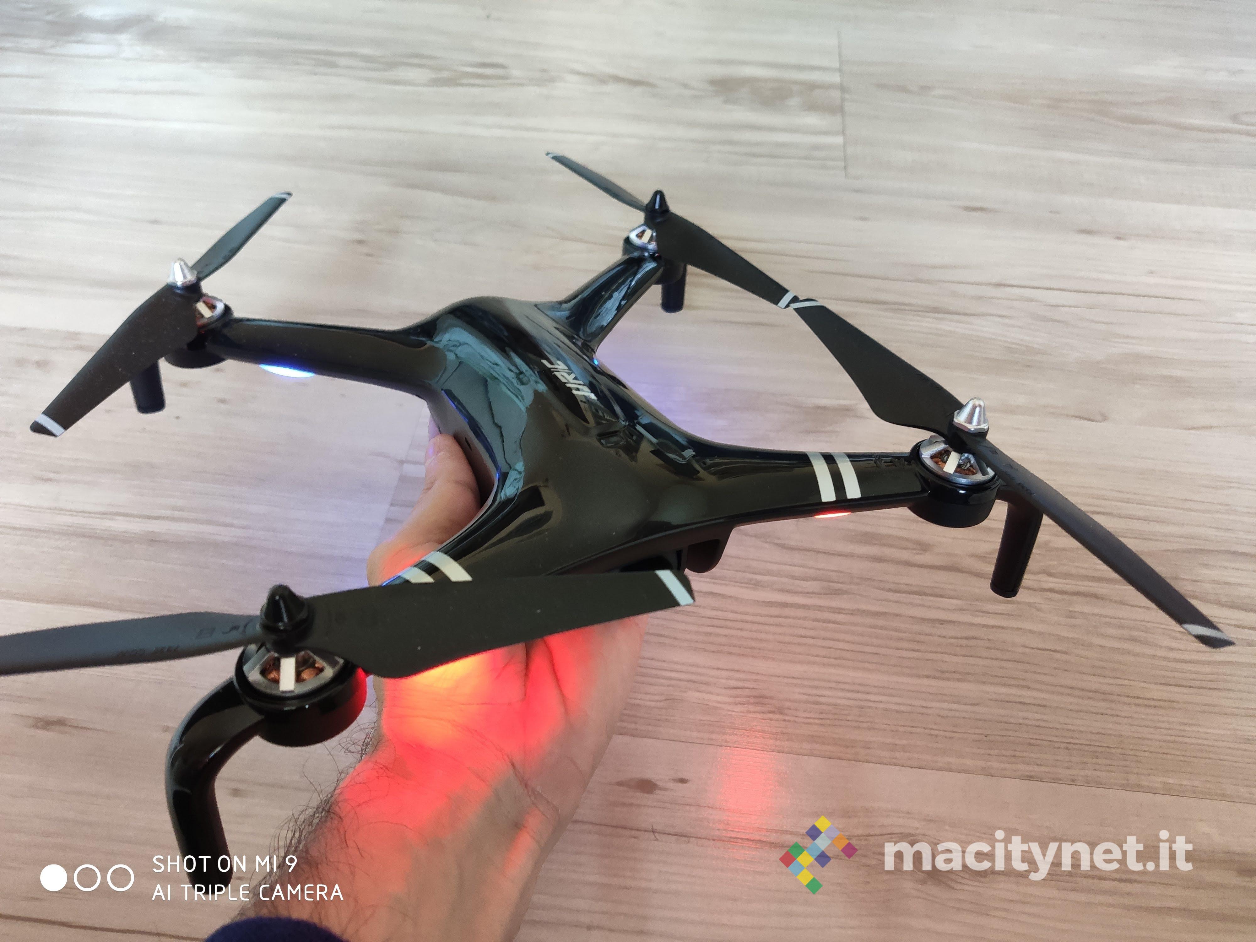 JJRC X7 review, the lowtrim drone, with GPS and brushless motors