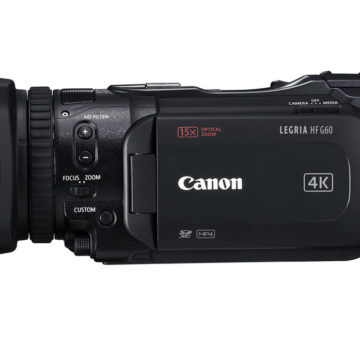 Canon LEGRIA HF G50 e LEGRIA HF G60, videocamere 4K con zoom ottico