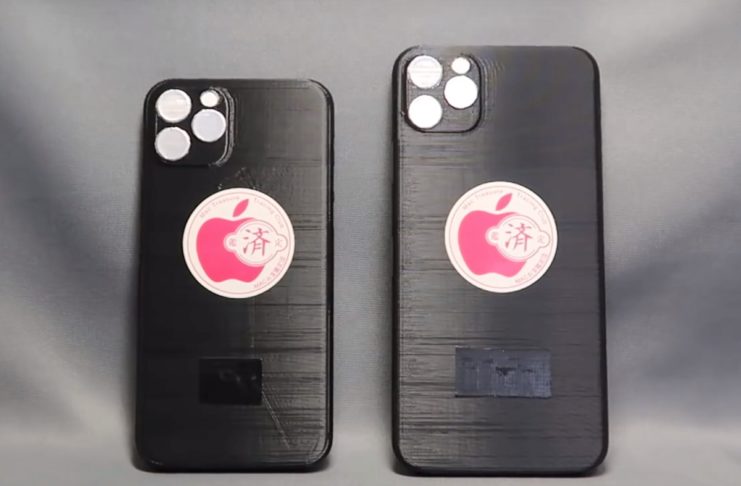 I primi mockup iPhone 2019 stampati in 3D confrontati con gli iPhone 2018