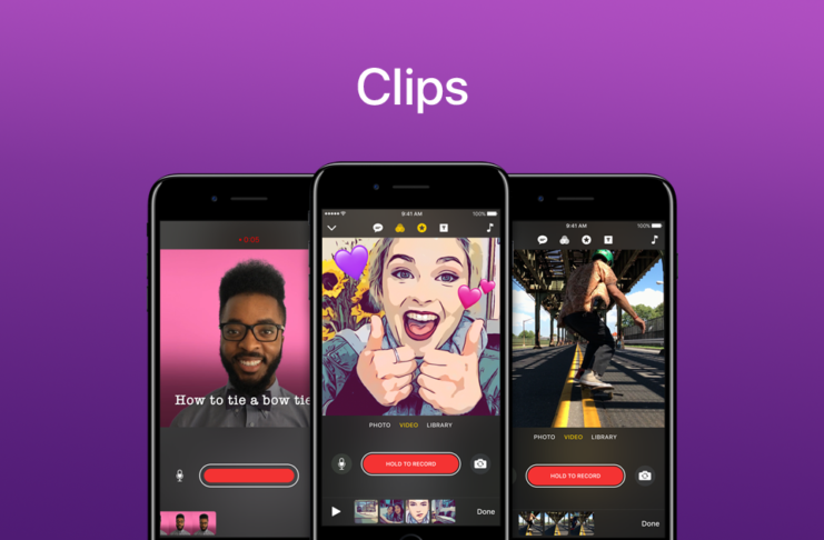 Clips di Apple si aggirona con nuovi filtri ed effetti