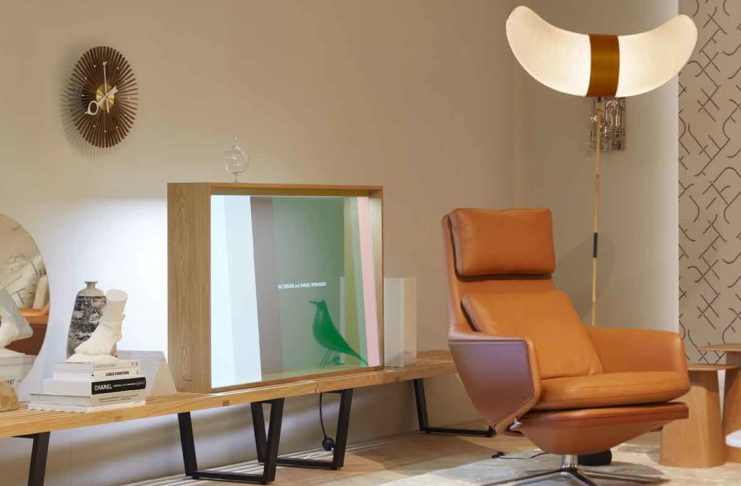 Panasonic ha presentato un concept di TV OLED trasparente