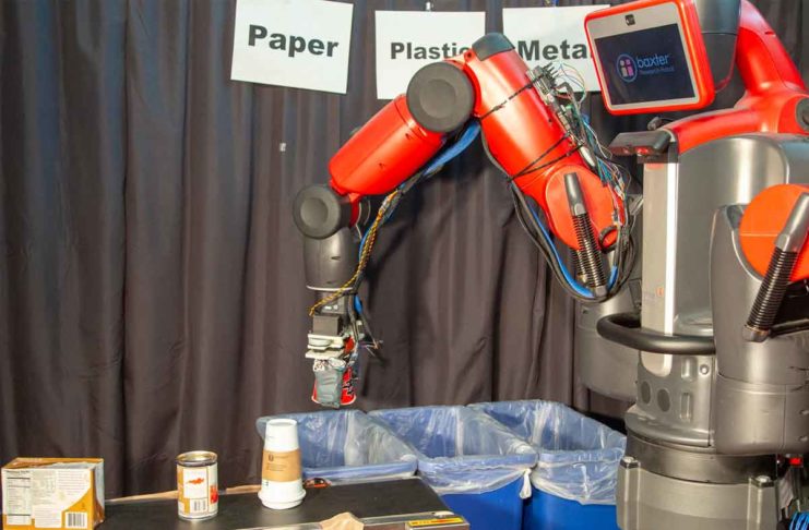RoCycle è un robot in fase di studio in grado di differenziare gli oggetti nelle discariche