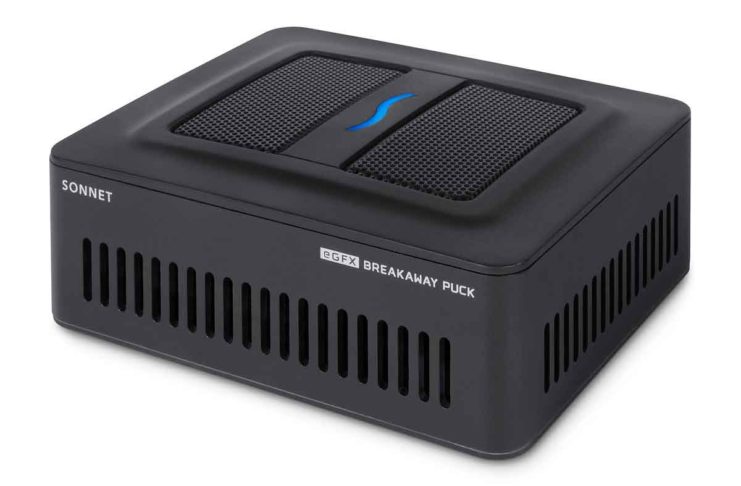 l'eGFX Radeon RX 560 Breakaway Puck