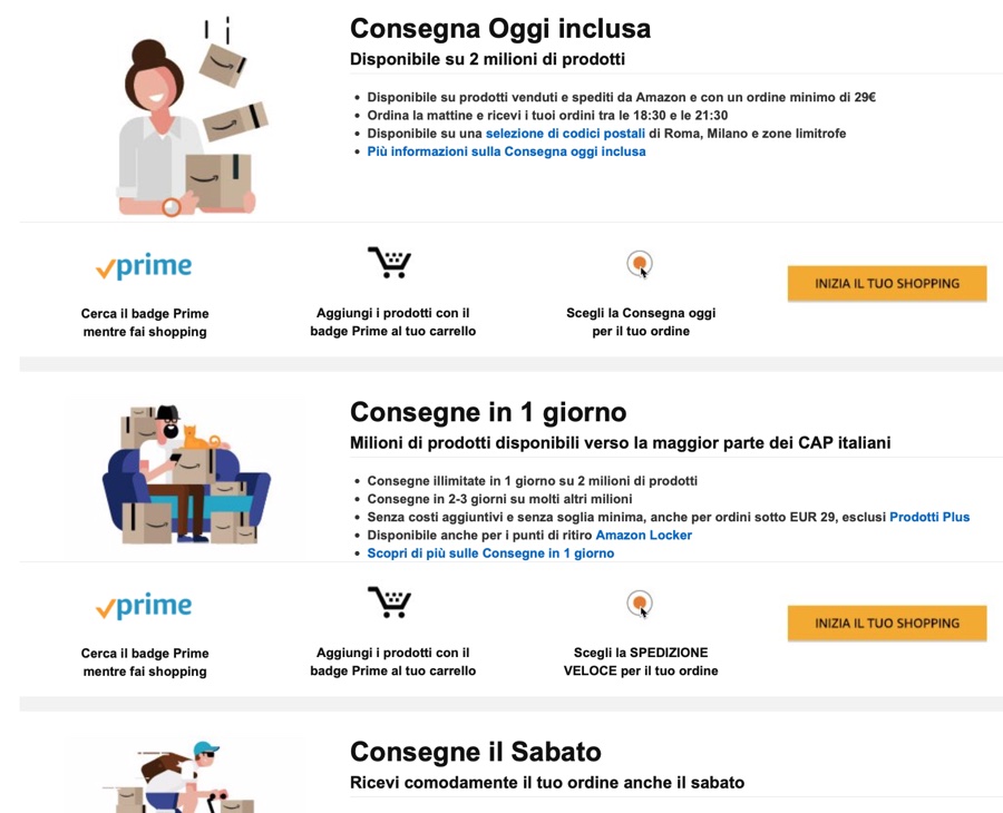 Amazon inarrestabile, ridurrà ancora i giorni delle spedizioni Amazon Prime Amazon inarrestabile, ridurrà ancora i giorni delle spedizioni Amazon Prime