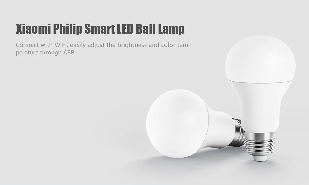 Xiaomi Philips Zhirui, le lampadine LED smart E27 3 E14 a soli 10 euro
