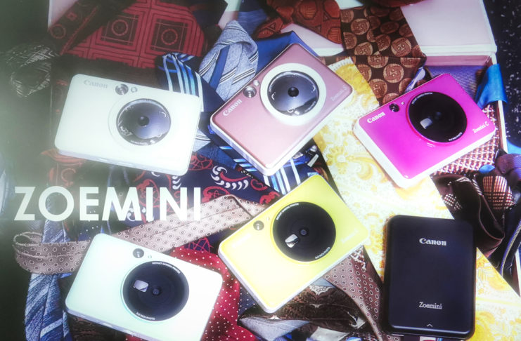 Le nuove instant camera di Canon Zoemini S e C aggiungono colore e versatilità anche per i selfie