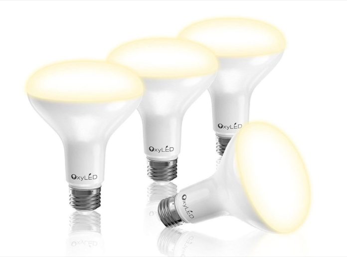 Lampadina LED da 9W, equivalente 65W: kit da quattro a soli 6,80 euro