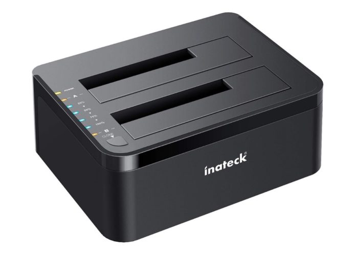 Inateck SA02002, docking station Dual-Bay in sconto a 31,99 euro