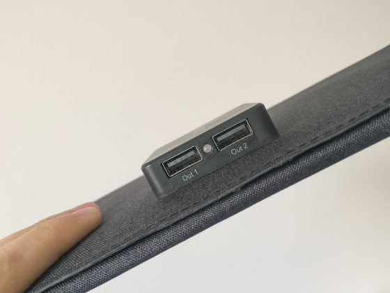 Recensione Aukey PB-P25, triplo pannello solare con 2 uscite USB