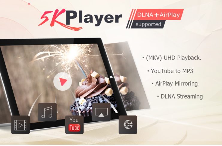 Gratis 5KPlayer: ecco l’alternativa gratuita a VLC che vi fa vincere una videocamera Panasonic