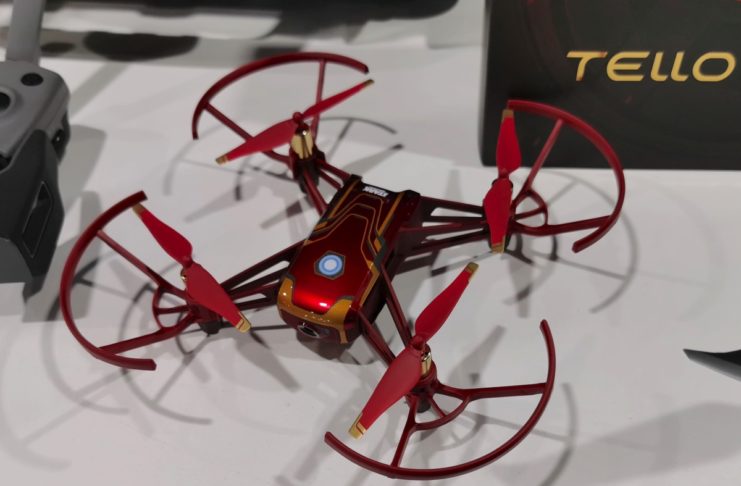 Avengers Endgame: il gioco non finisce mai con il drone Tello Iron Man Edition