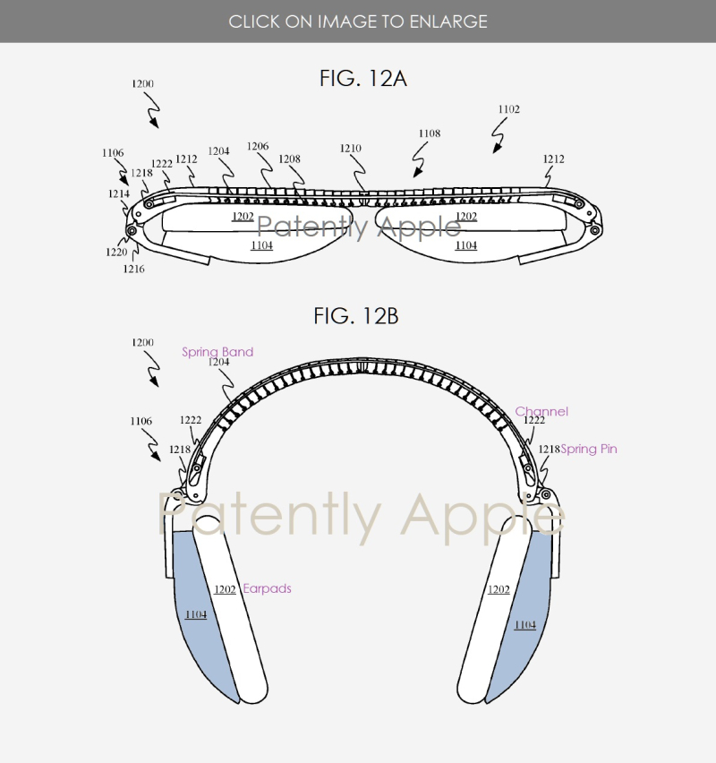 Apple studia cuffie smart completamente collassabili