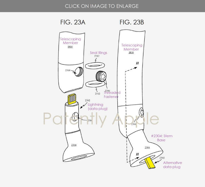 Apple studia cuffie smart completamente collassabili
