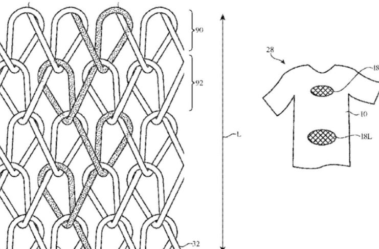 Apple ha brevettato tessuti smart per l’abbigliamento