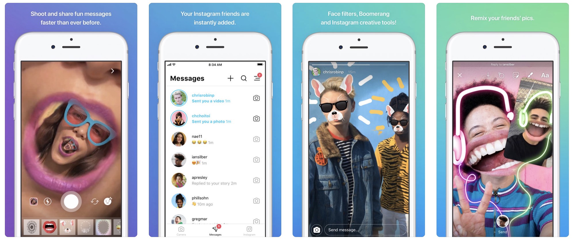 Instagram chiude Direct, l’app per i messaggi diretti