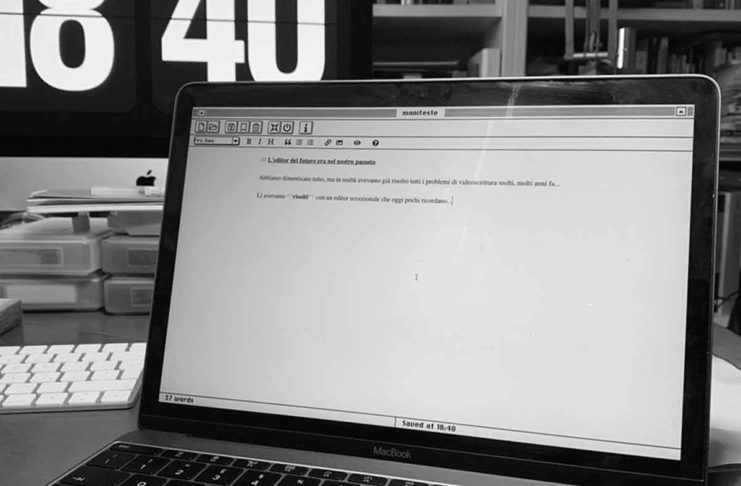 HelloEdit, un editor mardown che ci proietta nel 1984