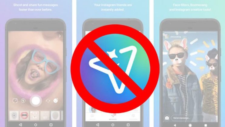 Instagram chiude Direct, l’app per i messaggi diretti
