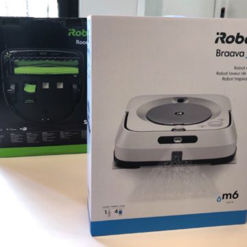 iRobot Roomba s9+ e Braava Jet m6, uno spazza e l’altro lava