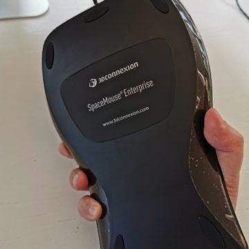 Recensione Space Mouse Enterprise Connexion 3D: disegnare e navigare in 3D al massimo