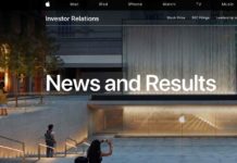 Apple presenta agli investitori le sue… buone notizie Sito web investitori Apple