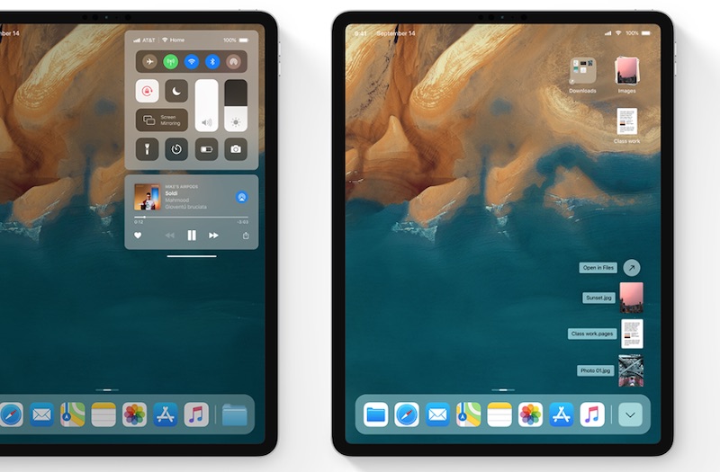 iOS 13 immaginato con modalità scura, nuovo indicatore volume e schermo esteso per Mac