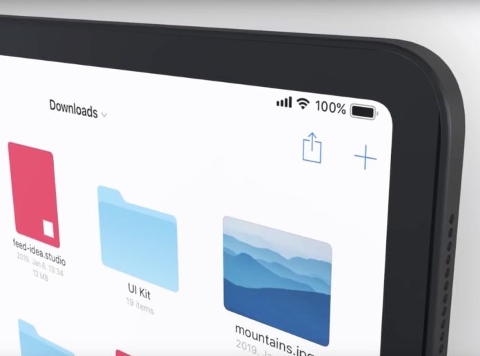 iOS 13 su Pad immaginato con supporto a dischi esterni, nuovo multitasking, modalità dark (video)