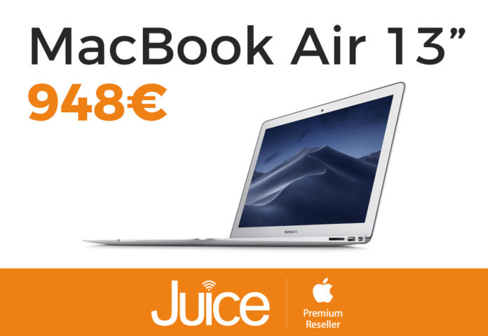 Juice taglia il prezzo di MacBook Air 13”