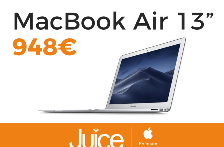 Juice taglia il prezzo di MacBook Air 13”