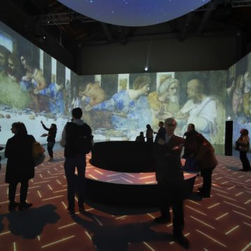 Leonardo da Vinci 3D con Realtà Virtuale e Aumentata alla Fabbrica del Vapore di Milano