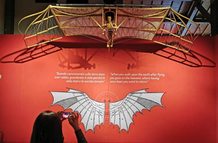 Leonardo da Vinci 3D con Realtà Virtuale e Aumentata alla Fabbrica del Vapore di Milano