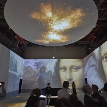 Leonardo da Vinci 3D con Realtà Virtuale e Aumentata alla Fabbrica del Vapore di Milano