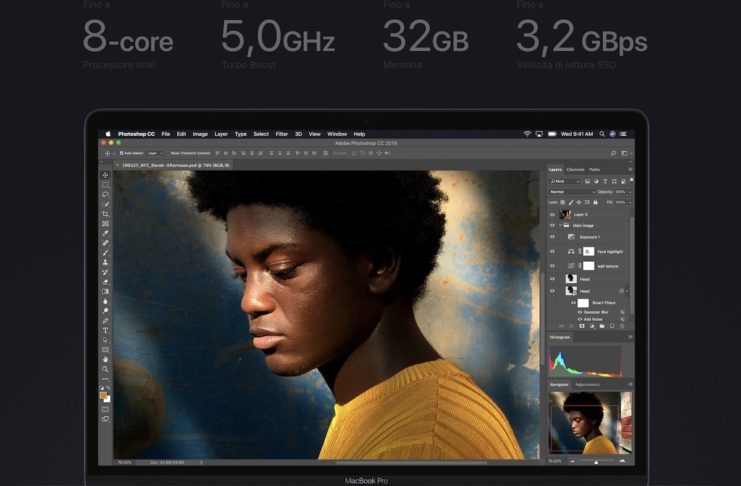 Apple aggiorna i MacBook Pro: nuove CPU e nuova tastiera