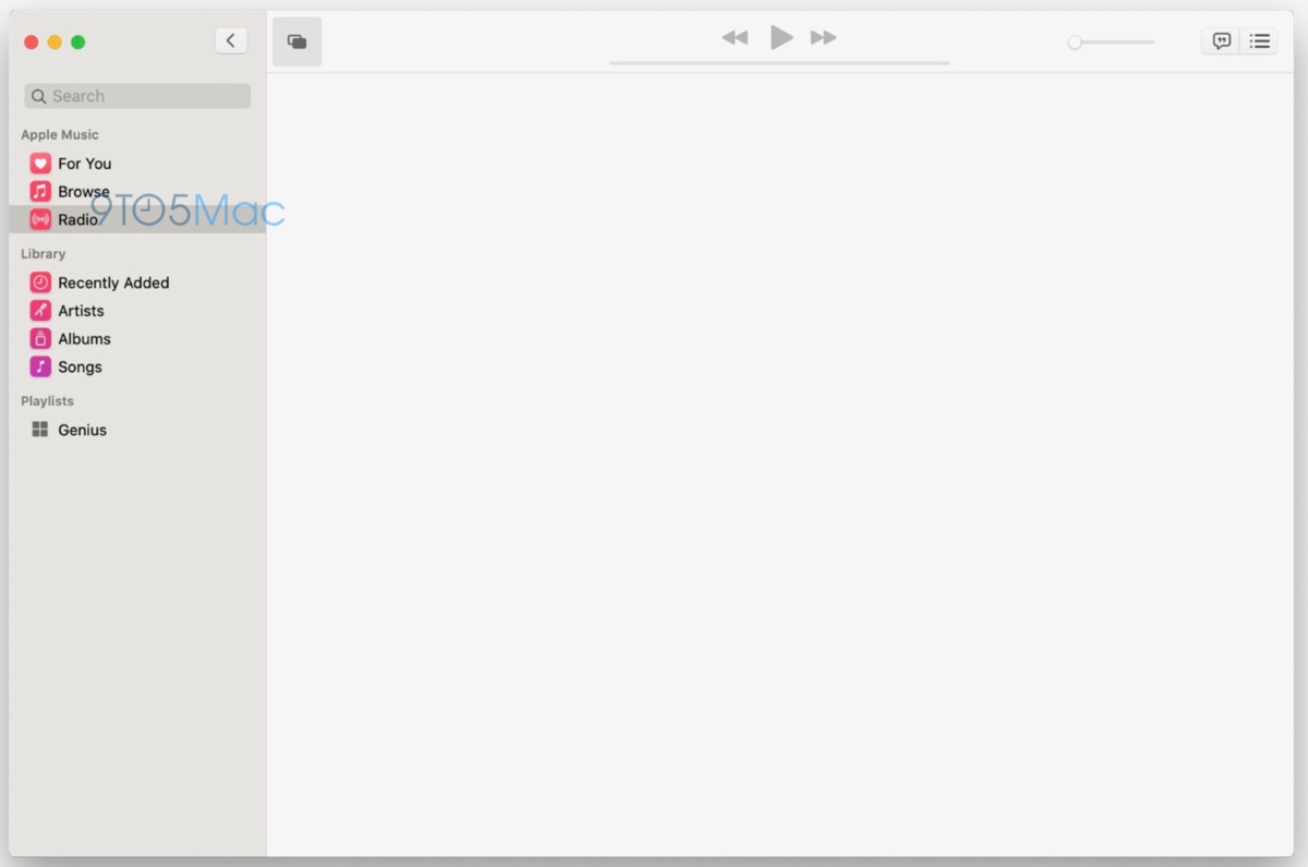 macOS 10.15, trapelano le prime schermate delle nuove app Musica e TV