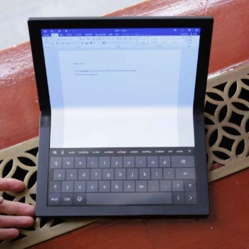 Lenovo al lavoro per creare un notebook pieghevole