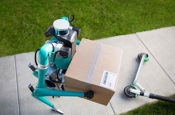 Ford studia un robot per le consegne dei beni nell’ultimo miglio