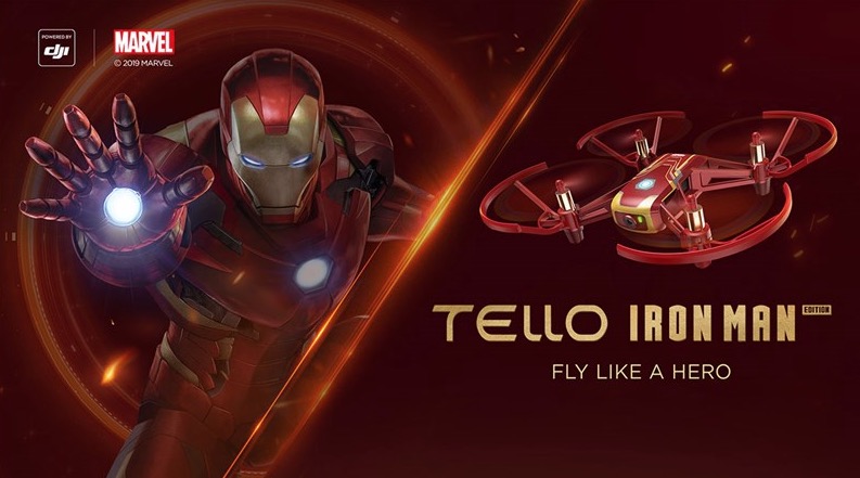 Avengers Endgame: il gioco non finisce mai con il drone Tello Iron Man Edition