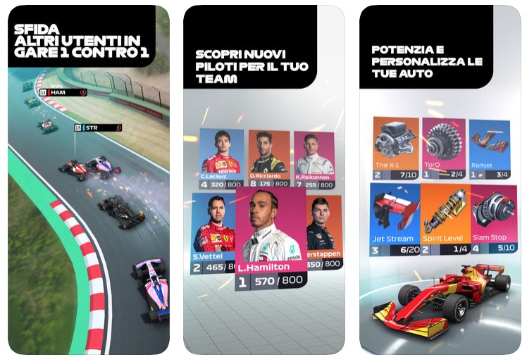 F1 Manager: gestisci la tua scuderia di Formula 1, gratis su iOS