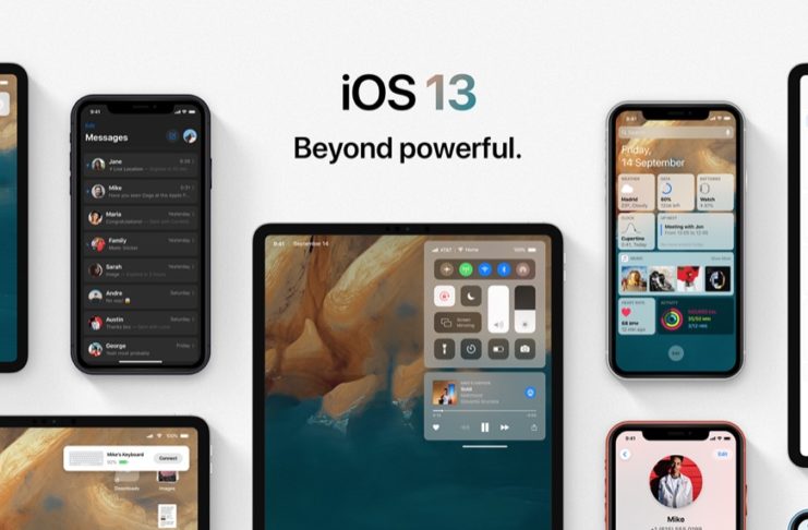 iOS 13 immaginato con modalità scura, nuovo indicatore volume e schermo esteso per Mac