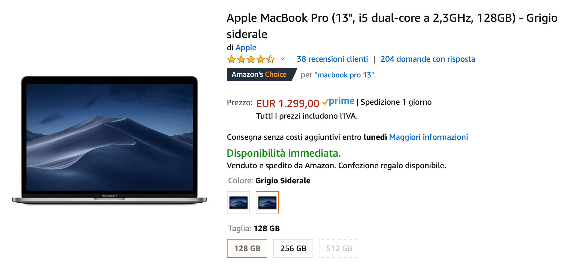 Un MacBook Pro? Correte a comprarlo su Amazon: ribassi fino al 22%
