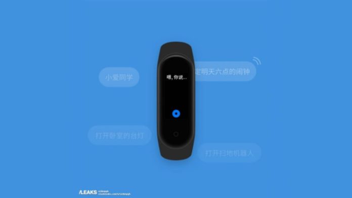 Xiaomi Mi Band 4 mostrata in foto