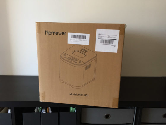 Recensione Homever MBF-001, la macchina per fare il pane in casa