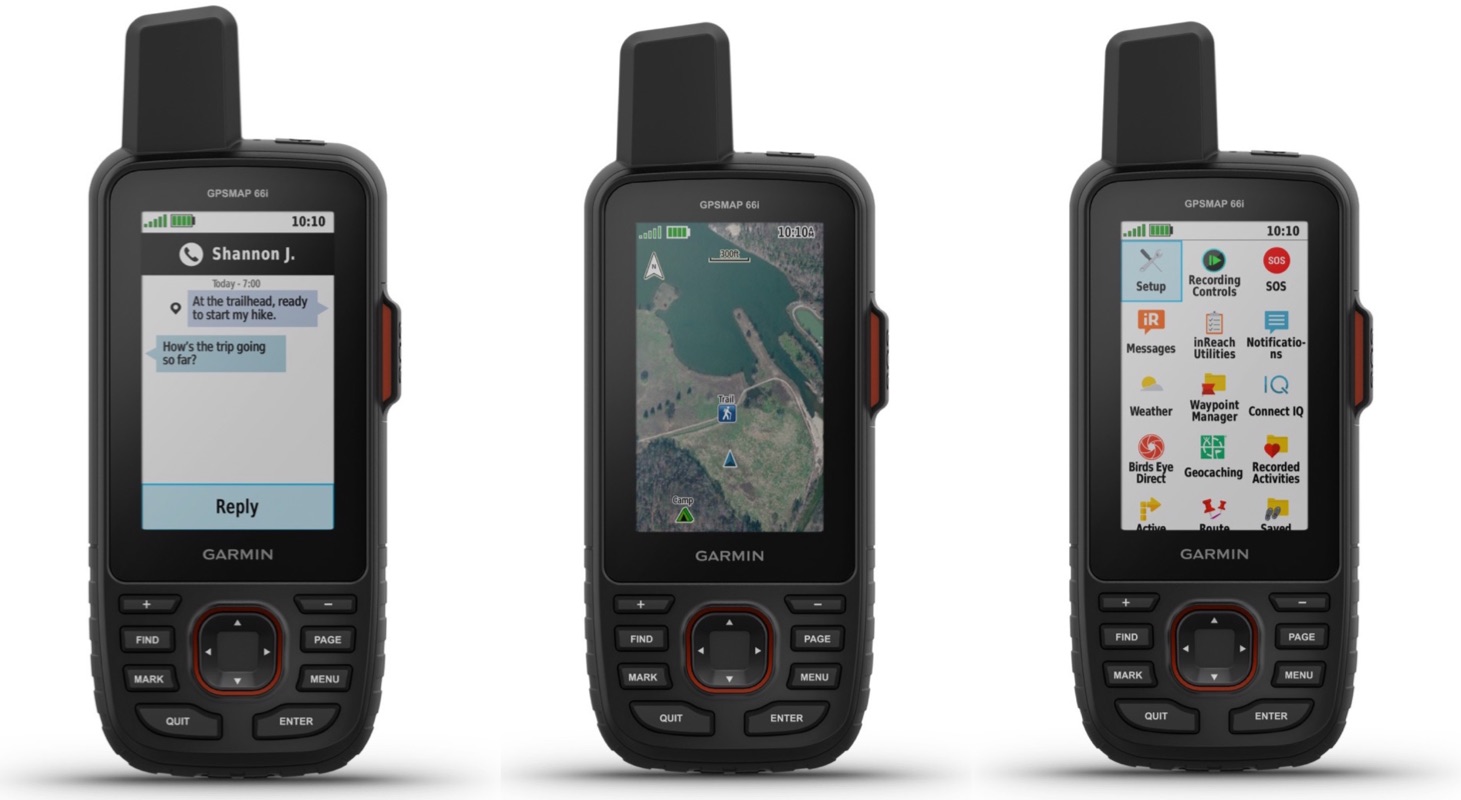 Garmin GPSMAP 66i, il satellitare con mappe e messaggi Garmin GPSMAP 66i, il satellitare con mappe e messaggi