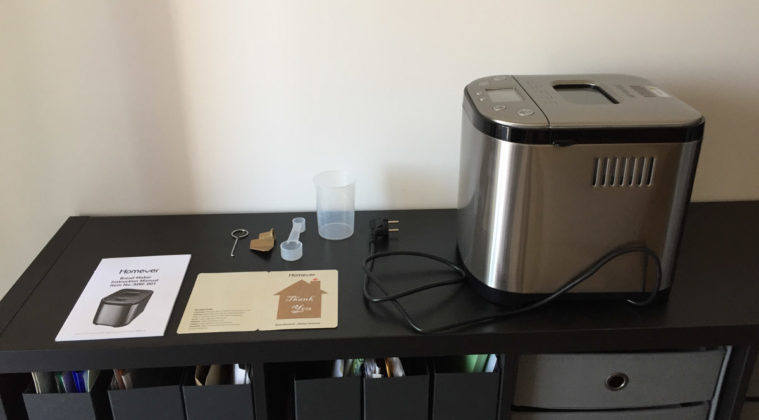 Recensione Homever MBF-001, la macchina per fare il pane in casa