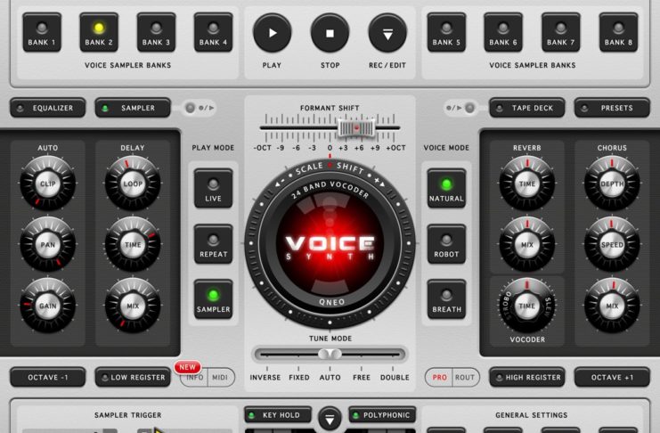 Voice Synth, il processore vocale per Mac