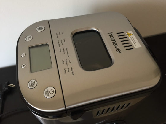 Recensione Homever MBF-001, la macchina per fare il pane in casa