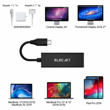 Con l’adattatore AnyWatt USB-C possibile riutilizzare i vecchi alimentatori MagSafe anche con i portatili Mac più recenti