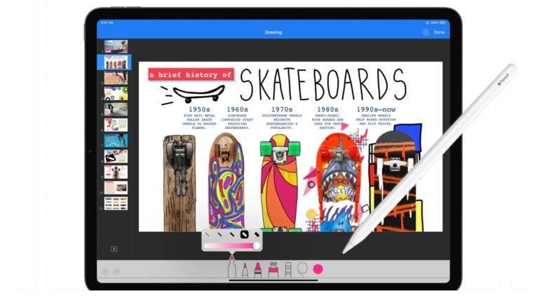 Apple aggiorna iWork per iOS e macOS, con nuovi stili e personalizzazioni Apple Pencil