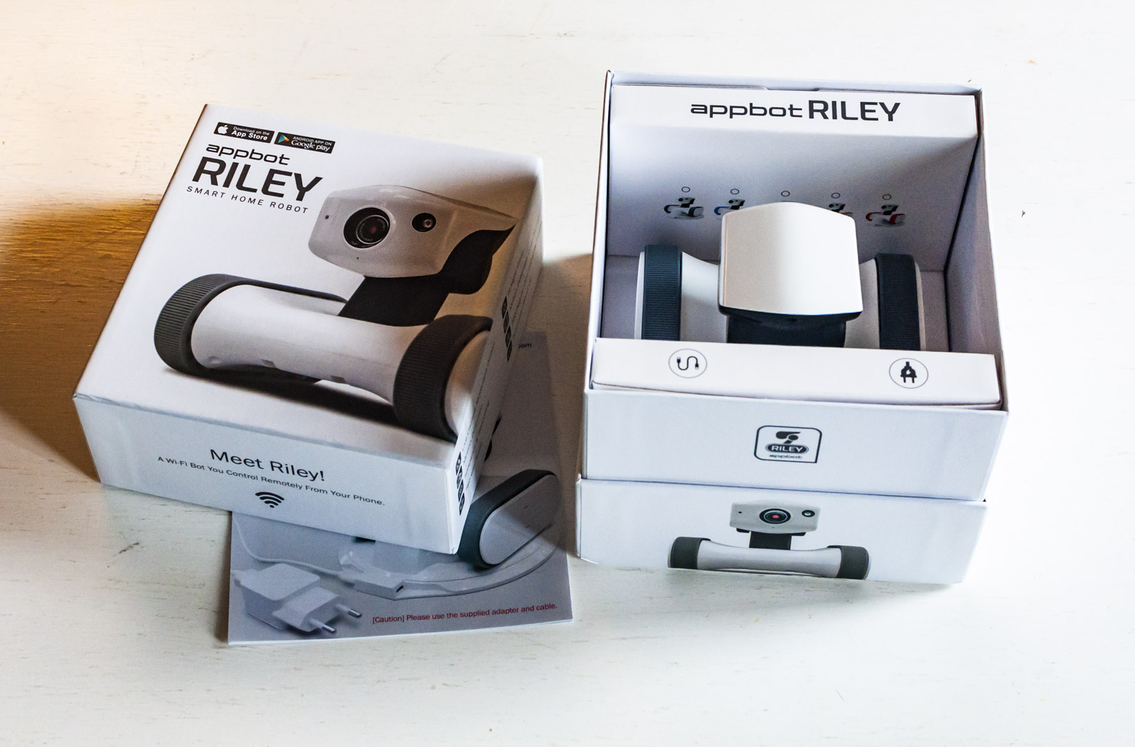 Recensione AppBot Riley, recensione del piccolo robot curioso di casa